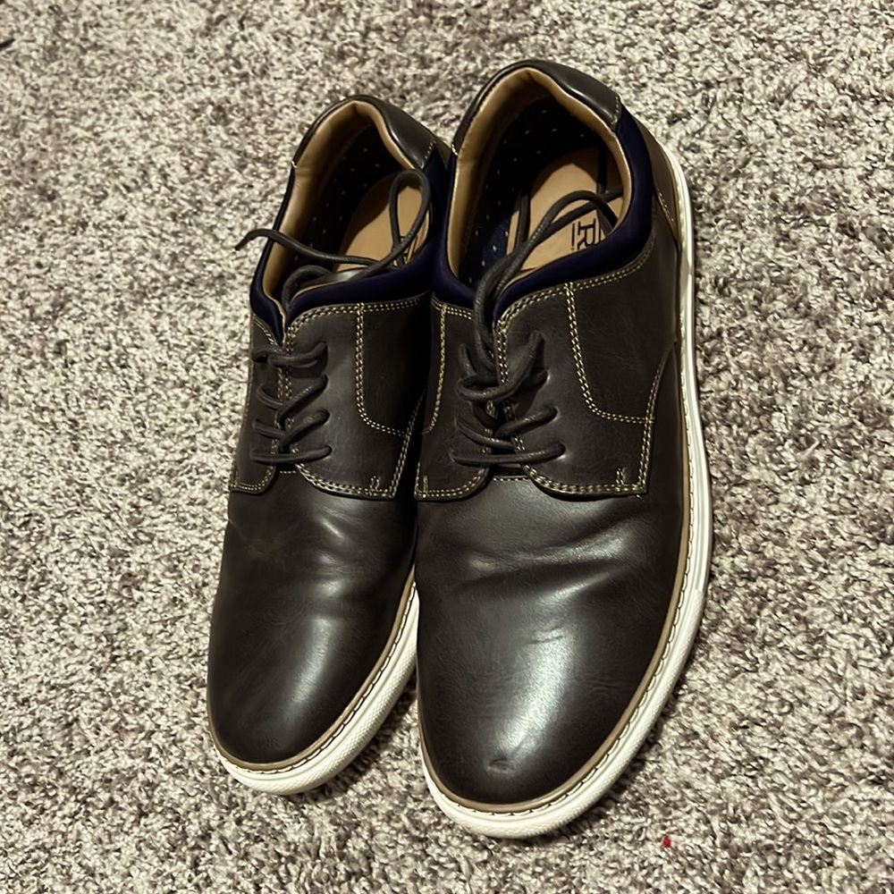 Hawker Rye men’s brown casual dress shoes